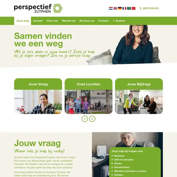 Desktopweergave van Perspectief Zutphen