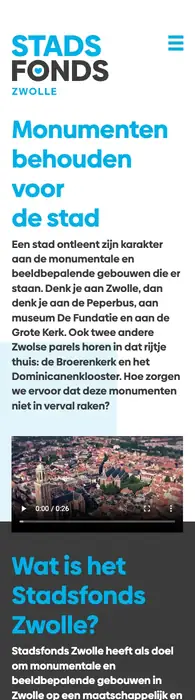 Mobiele weergave van Stadsfonds Zwolle