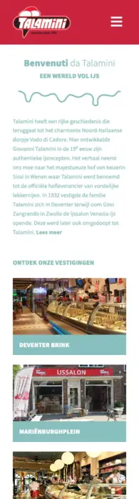 Mobiele weergave van Talamini